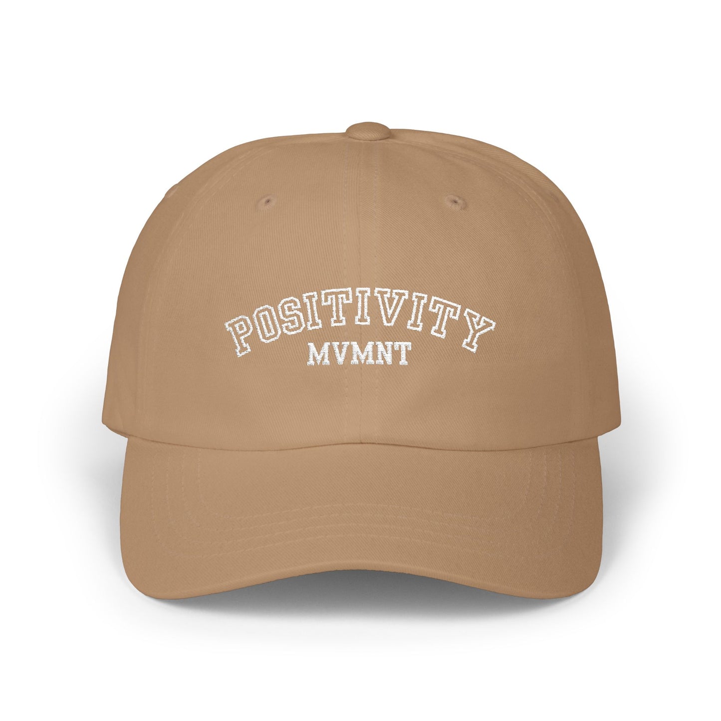 Positivity Mvmnt (Varsity Edition) Embroidered Baseball Cap