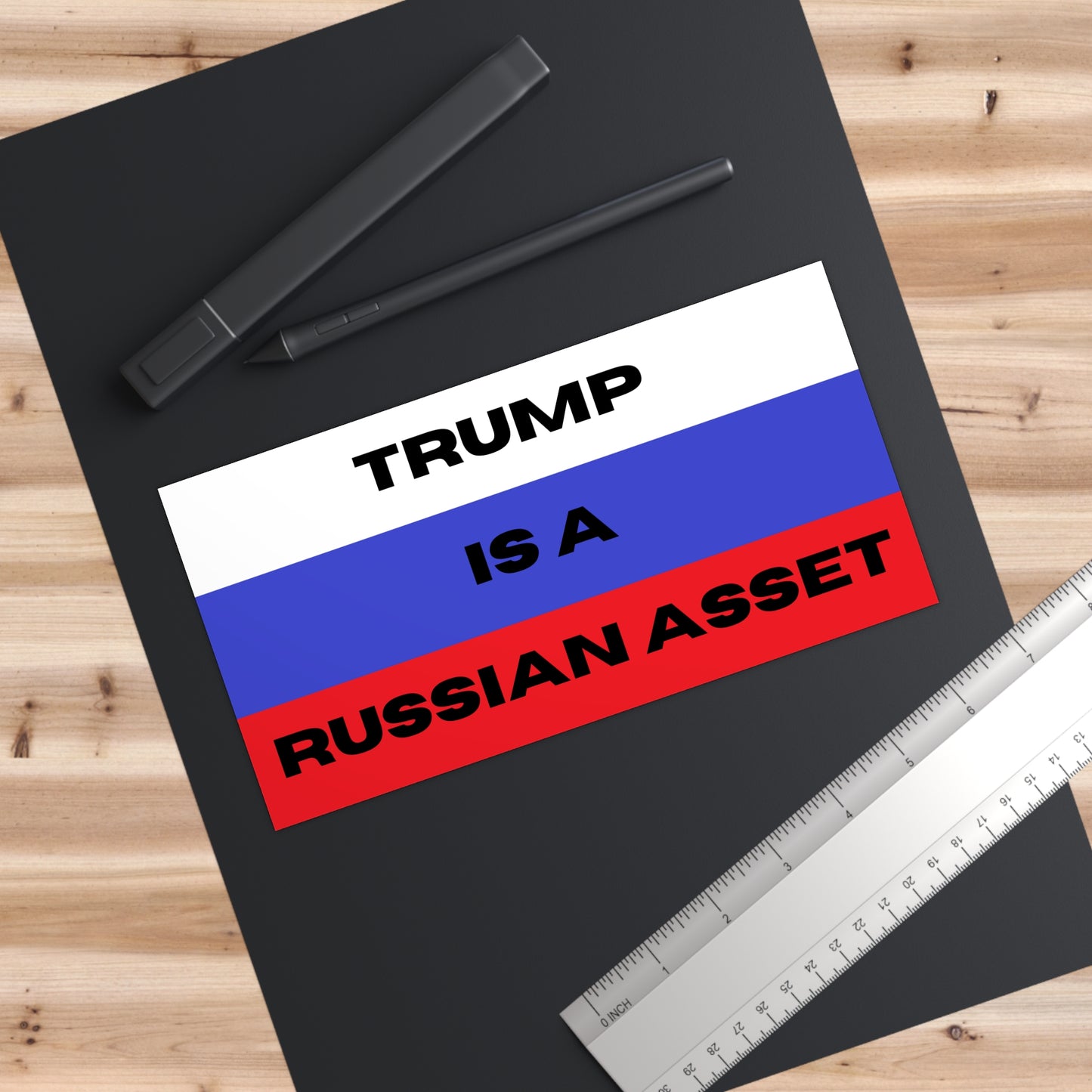 Anti Trump Bumper Sticker