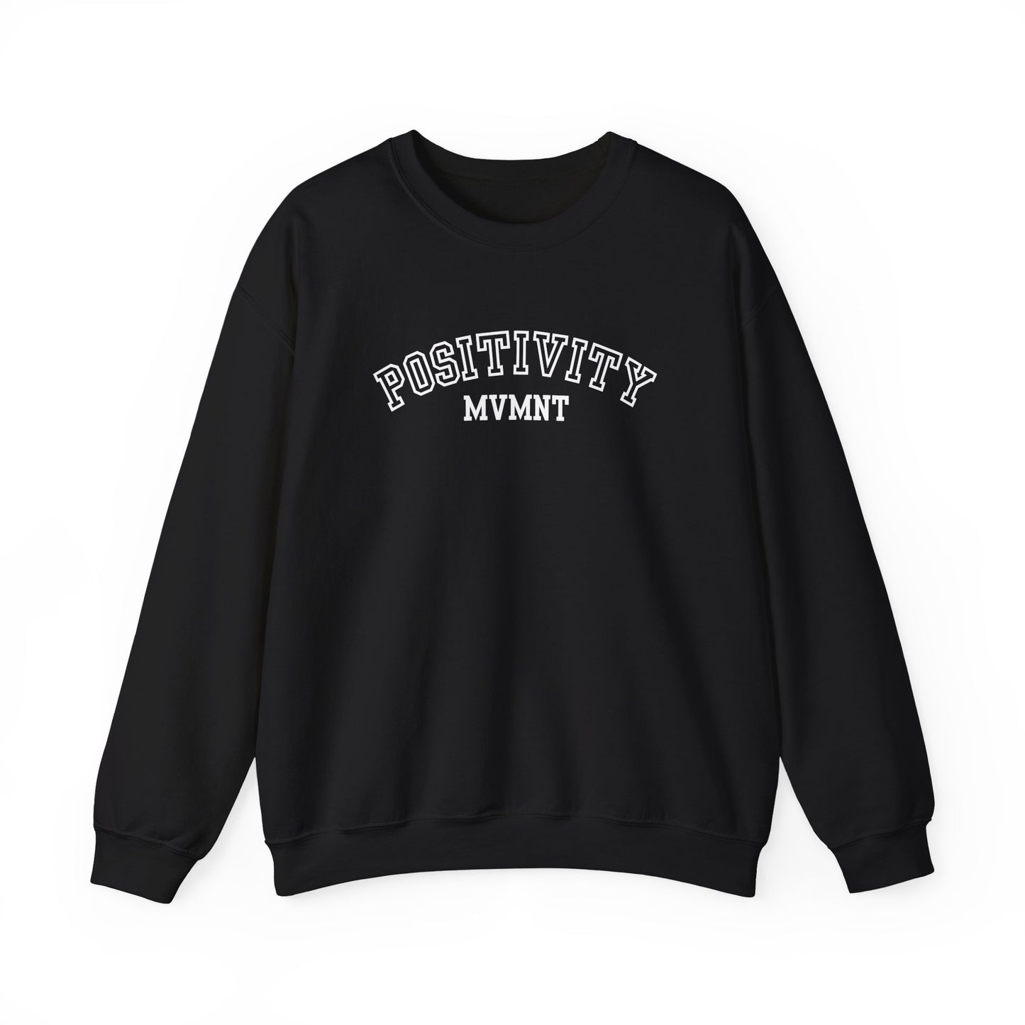 Positivity Mvmnt Varsity Edition Crewneck Sweatshirt