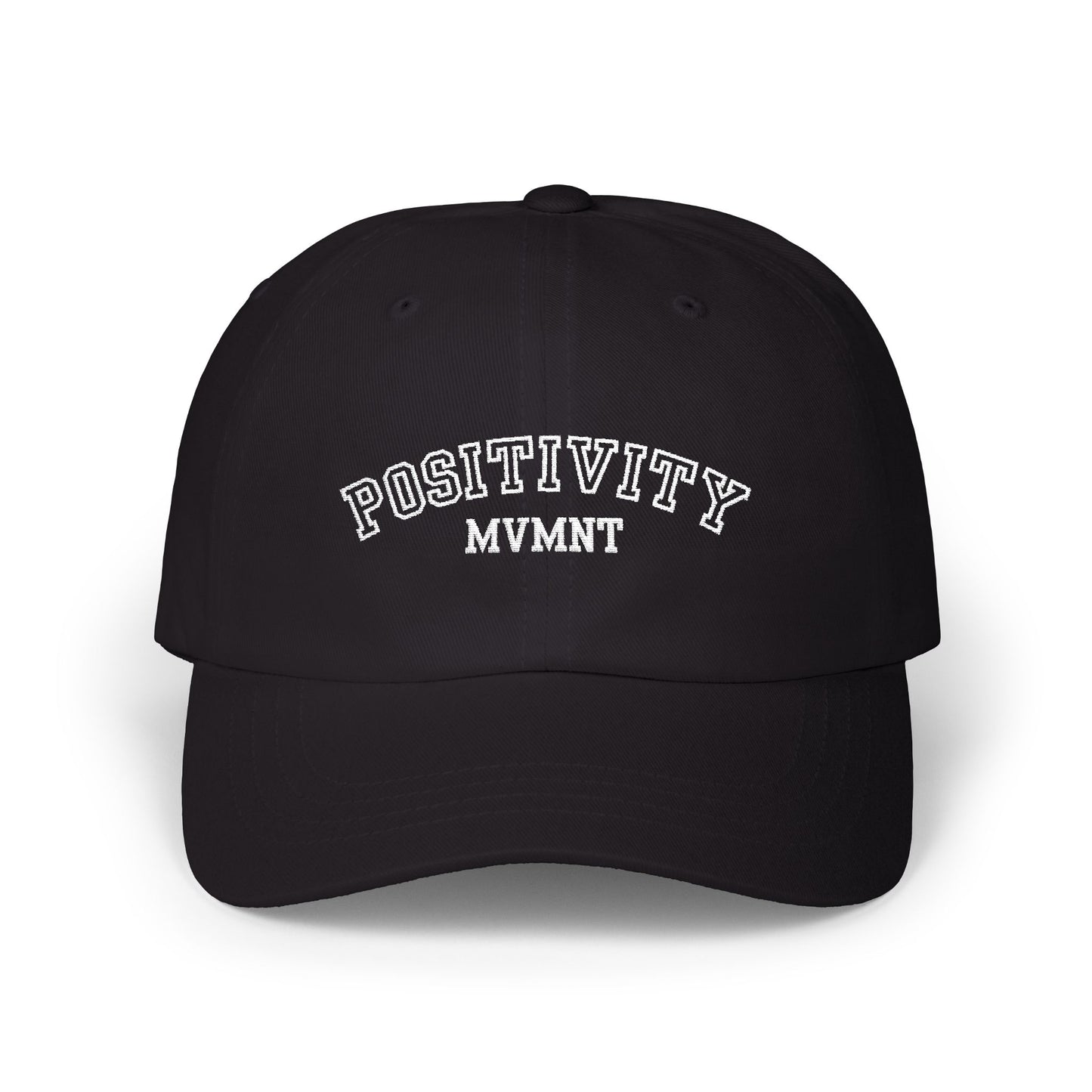 Positivity Mvmnt (Varsity Edition) Embroidered Baseball Cap