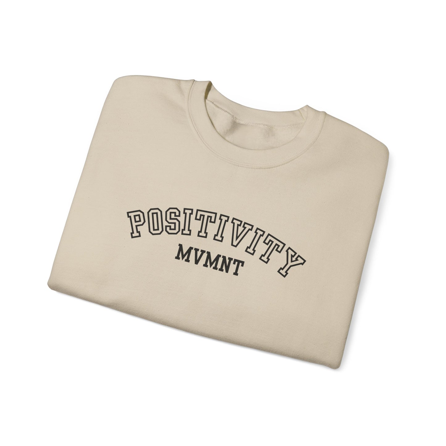 Positivity Mvmnt Varsity Edition Crewneck Sweatshirt