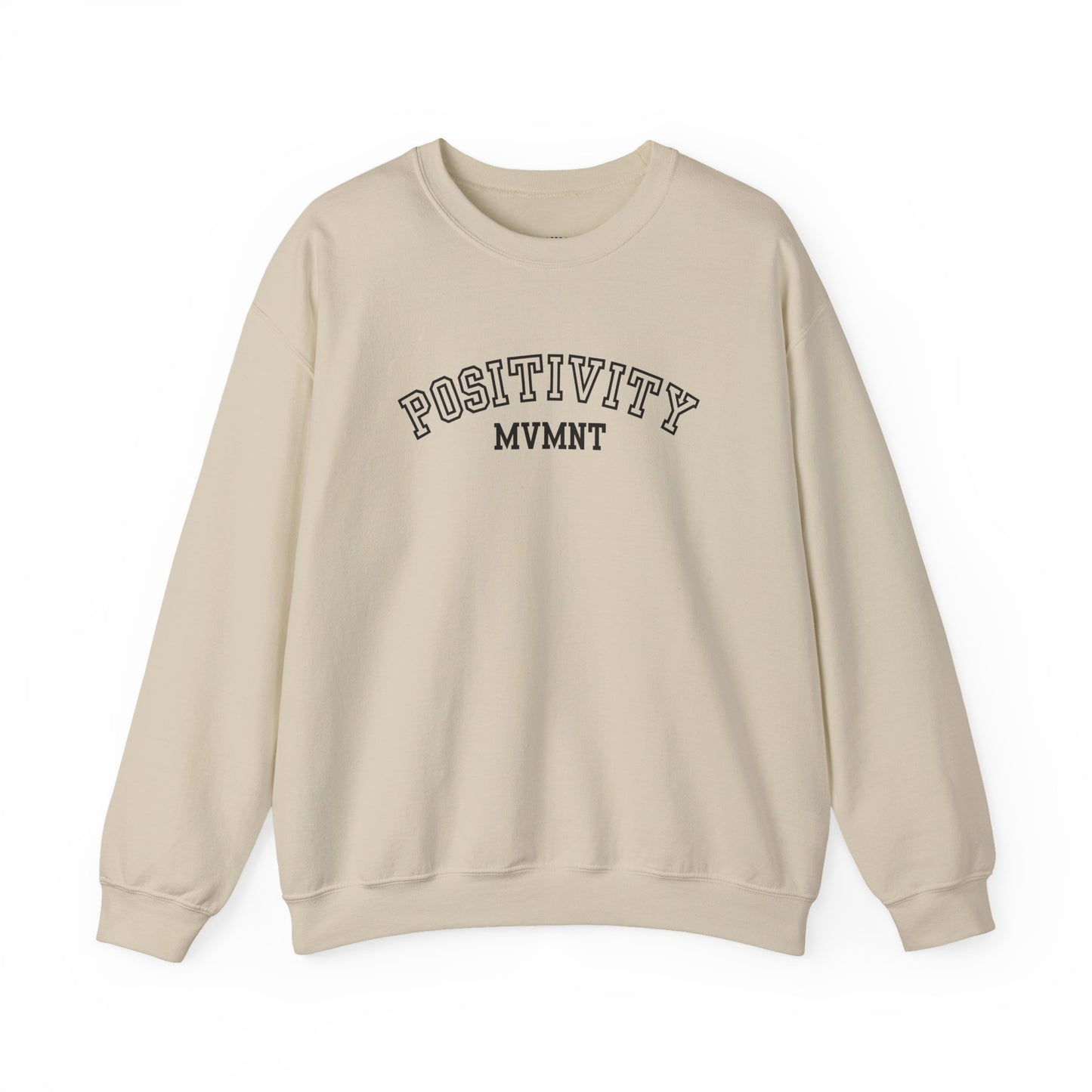 Positivity Mvmnt Varsity Edition Crewneck Sweatshirt