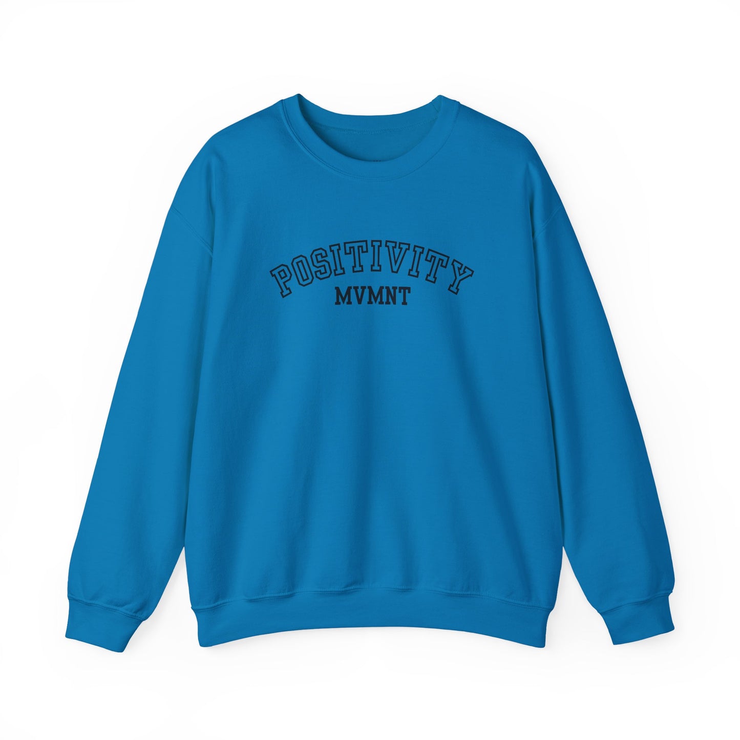 Positivity Mvmnt Varsity Edition Crewneck Sweatshirt