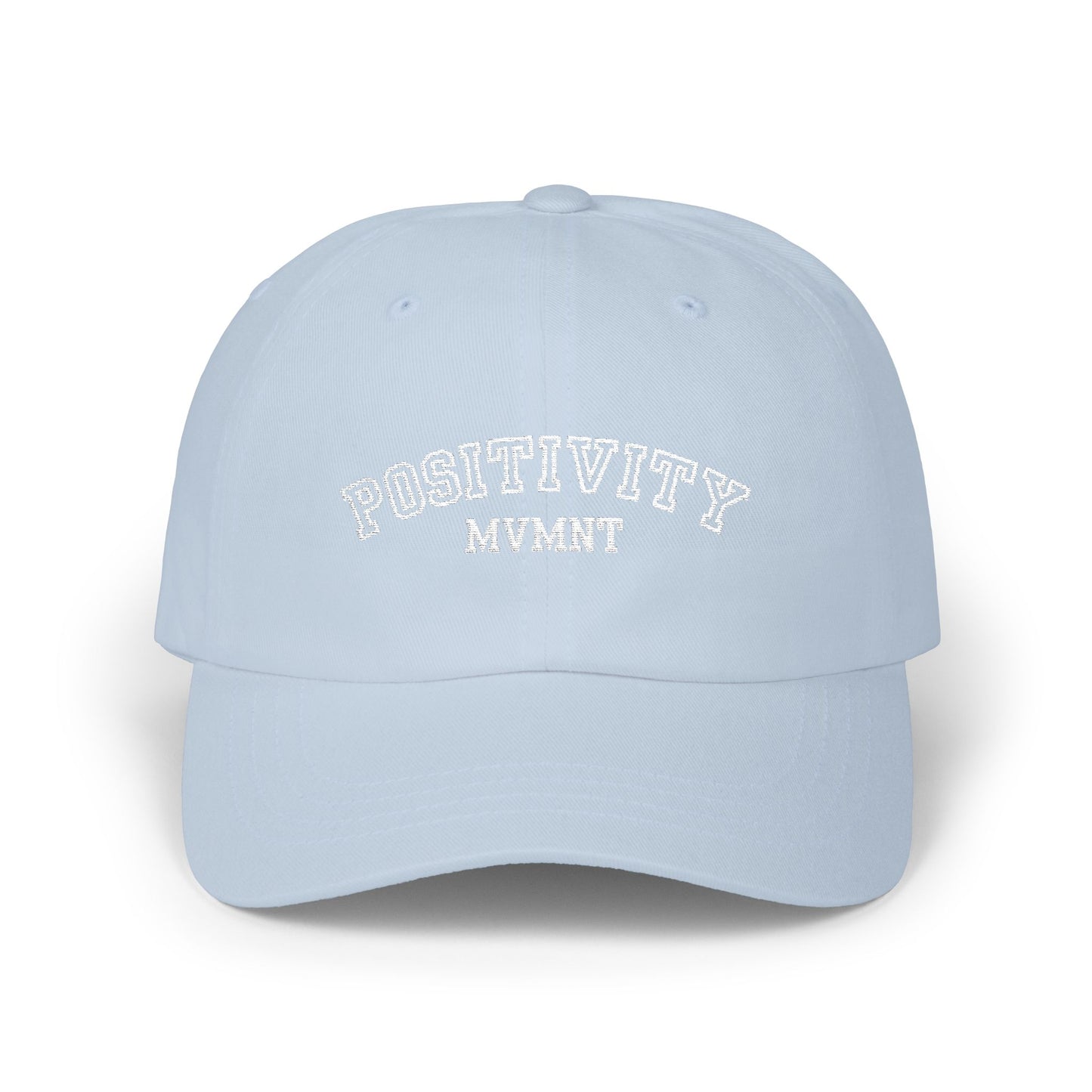 Positivity Mvmnt (Varsity Edition) Embroidered Baseball Cap
