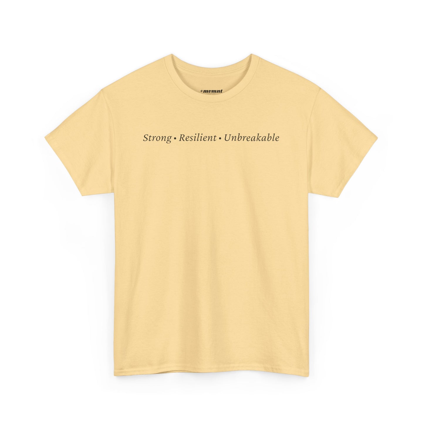 Strong, Resilient, Unbreakable Unisex Heavy Cotton Tee
