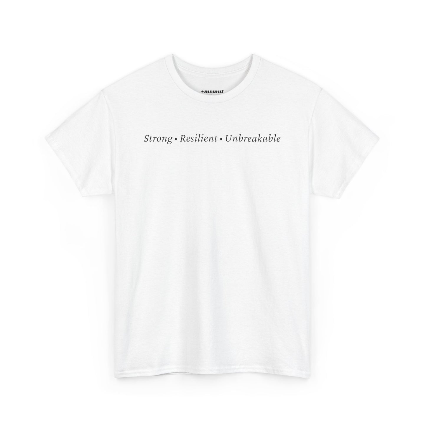 Strong, Resilient, Unbreakable Unisex Heavy Cotton Tee