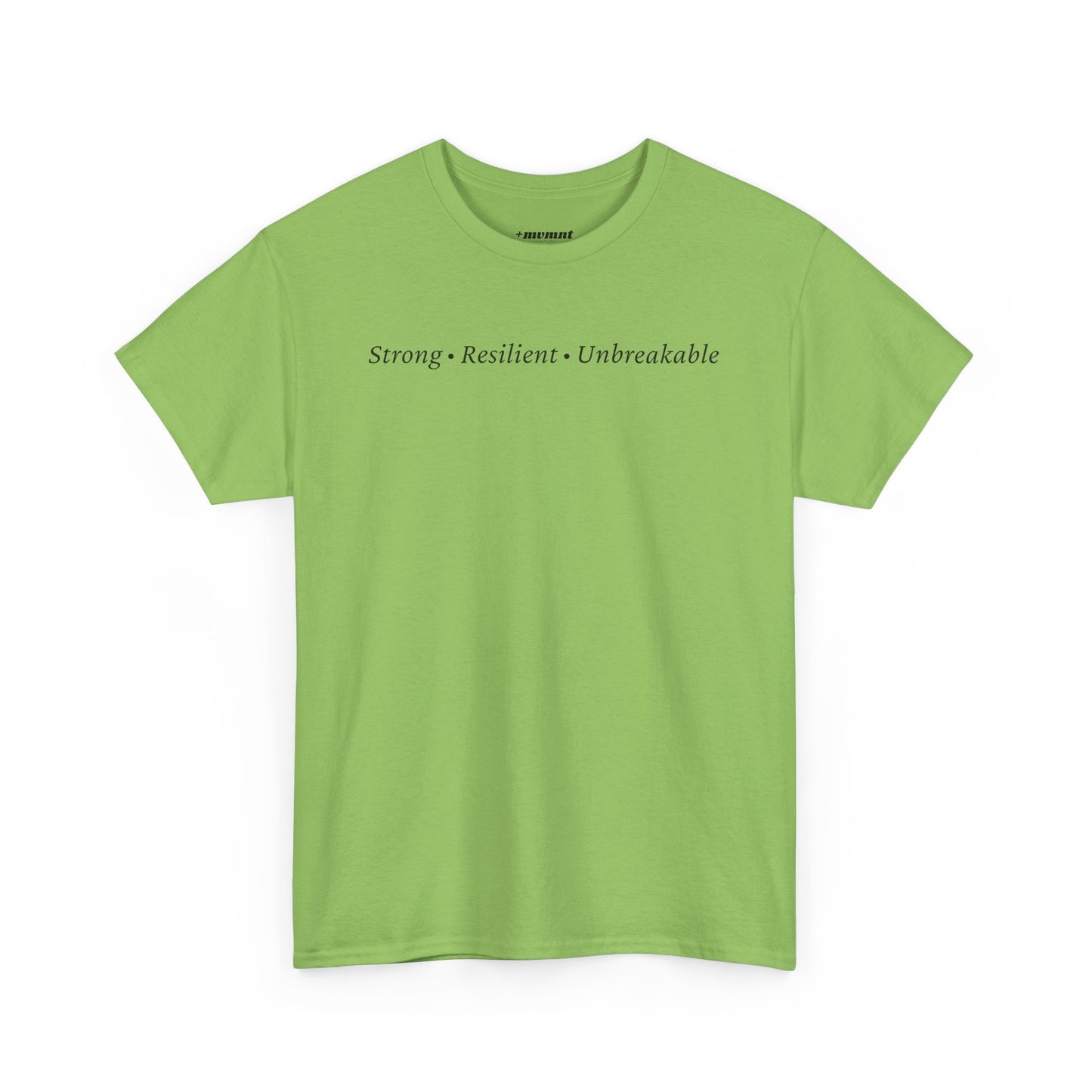 Strong, Resilient, Unbreakable Unisex Heavy Cotton Tee