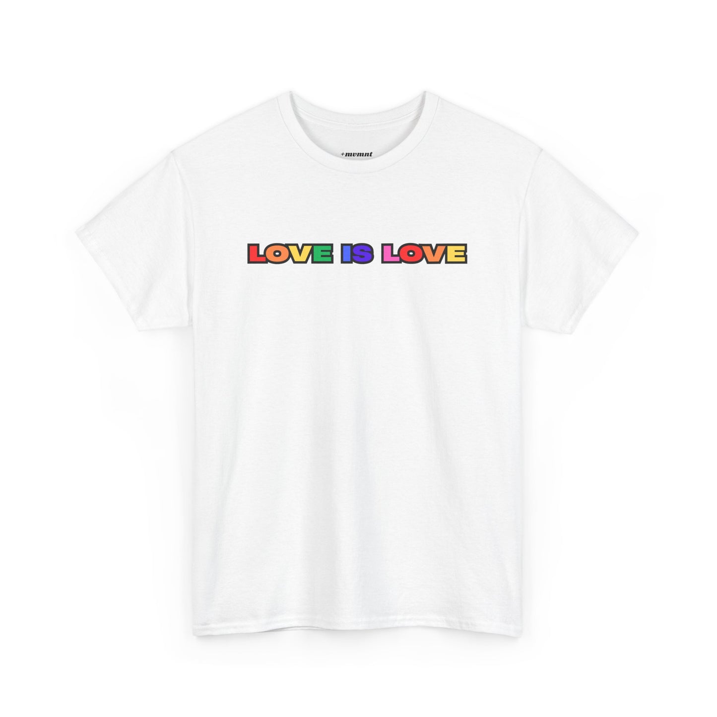 Love is Love Unisex Cotton Tee - LGBTQ+ Pride Shirt, Casual Wear, Gift Idea, Everyday Comfort, Equal Rights Apparel