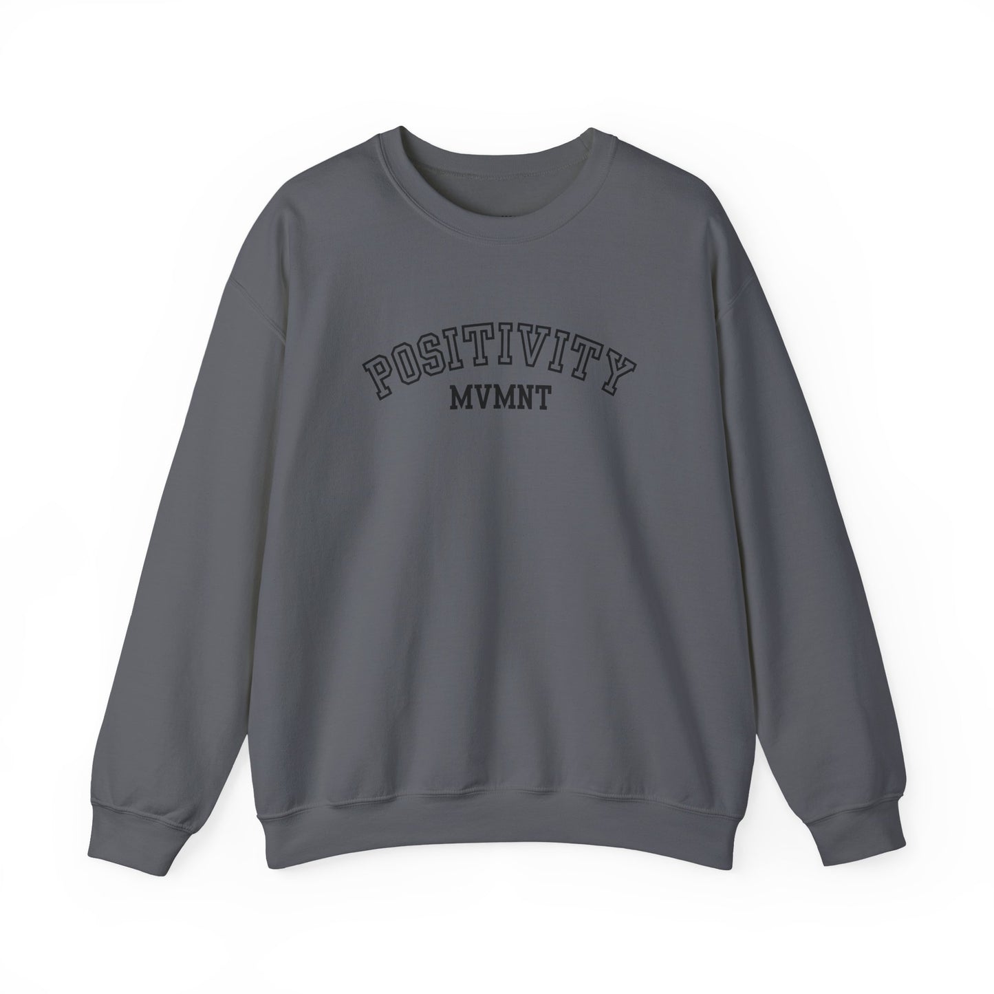 Positivity Mvmnt Varsity Edition Crewneck Sweatshirt