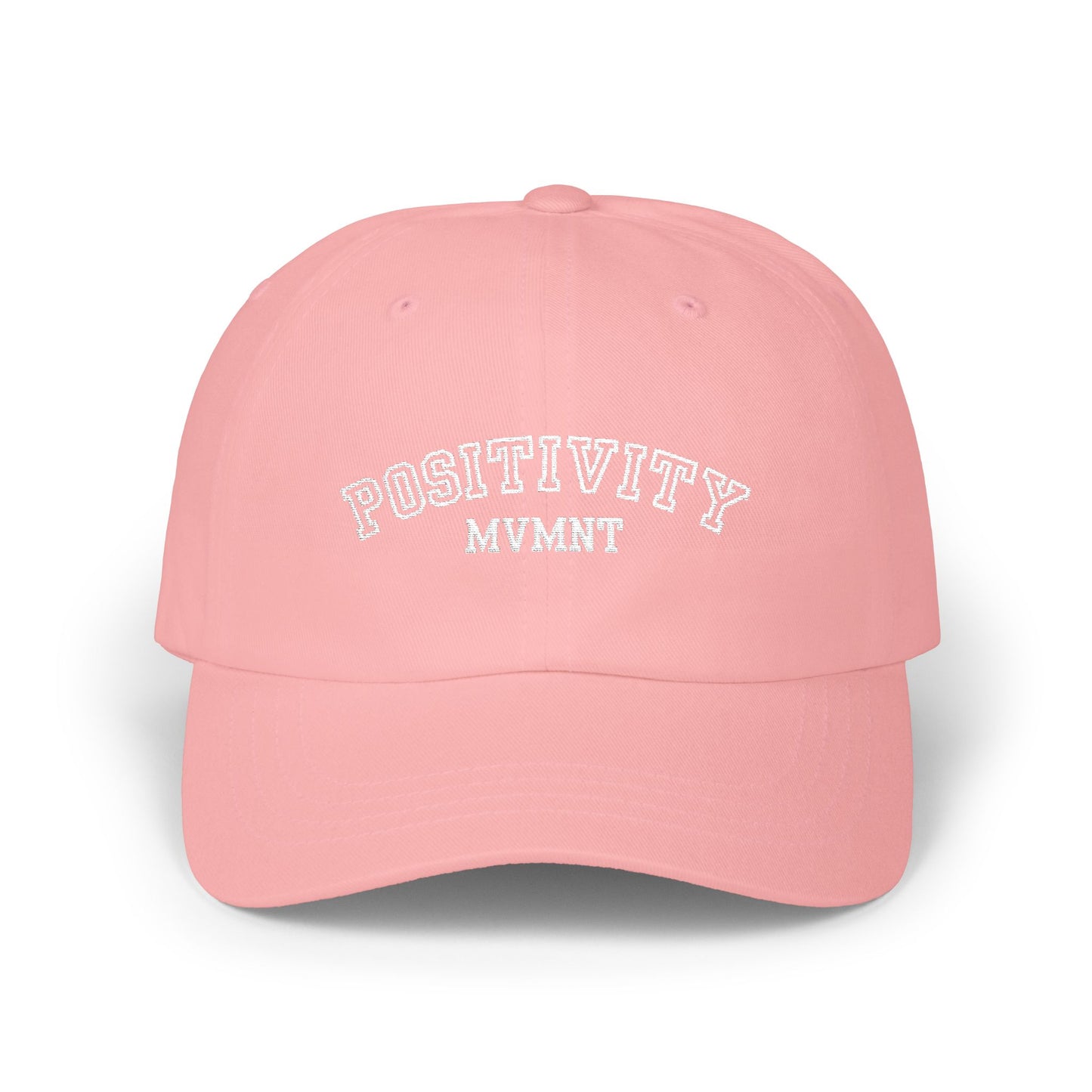 Positivity Mvmnt (Varsity Edition) Embroidered Baseball Cap