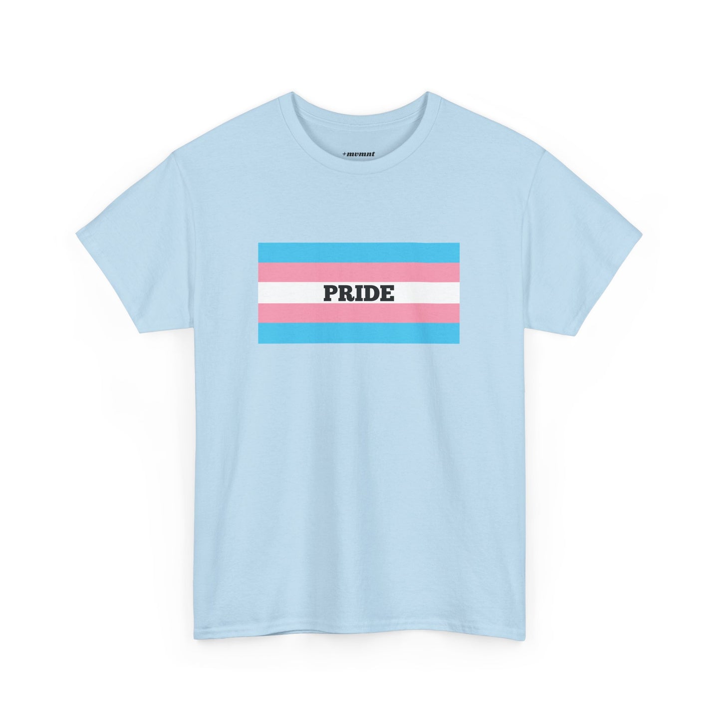 Trans Pride Unisex Heavy Cotton Tee - Celebrate Diversity, LGBTQ+ Shirt, Casual Pride Apparel, Inclusive T-Shirt