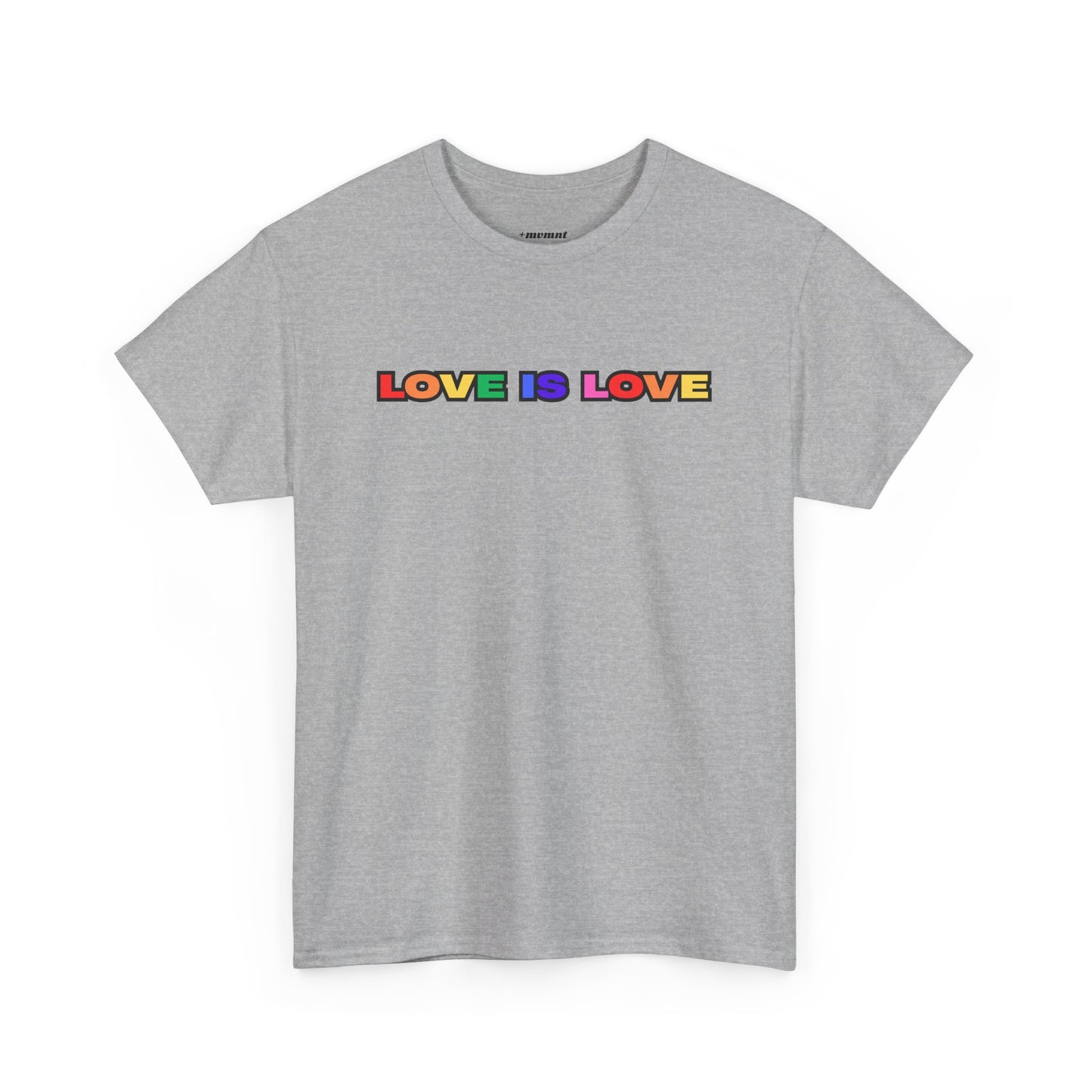 Love is Love Unisex Cotton Tee - LGBTQ+ Pride Shirt, Casual Wear, Gift Idea, Everyday Comfort, Equal Rights Apparel