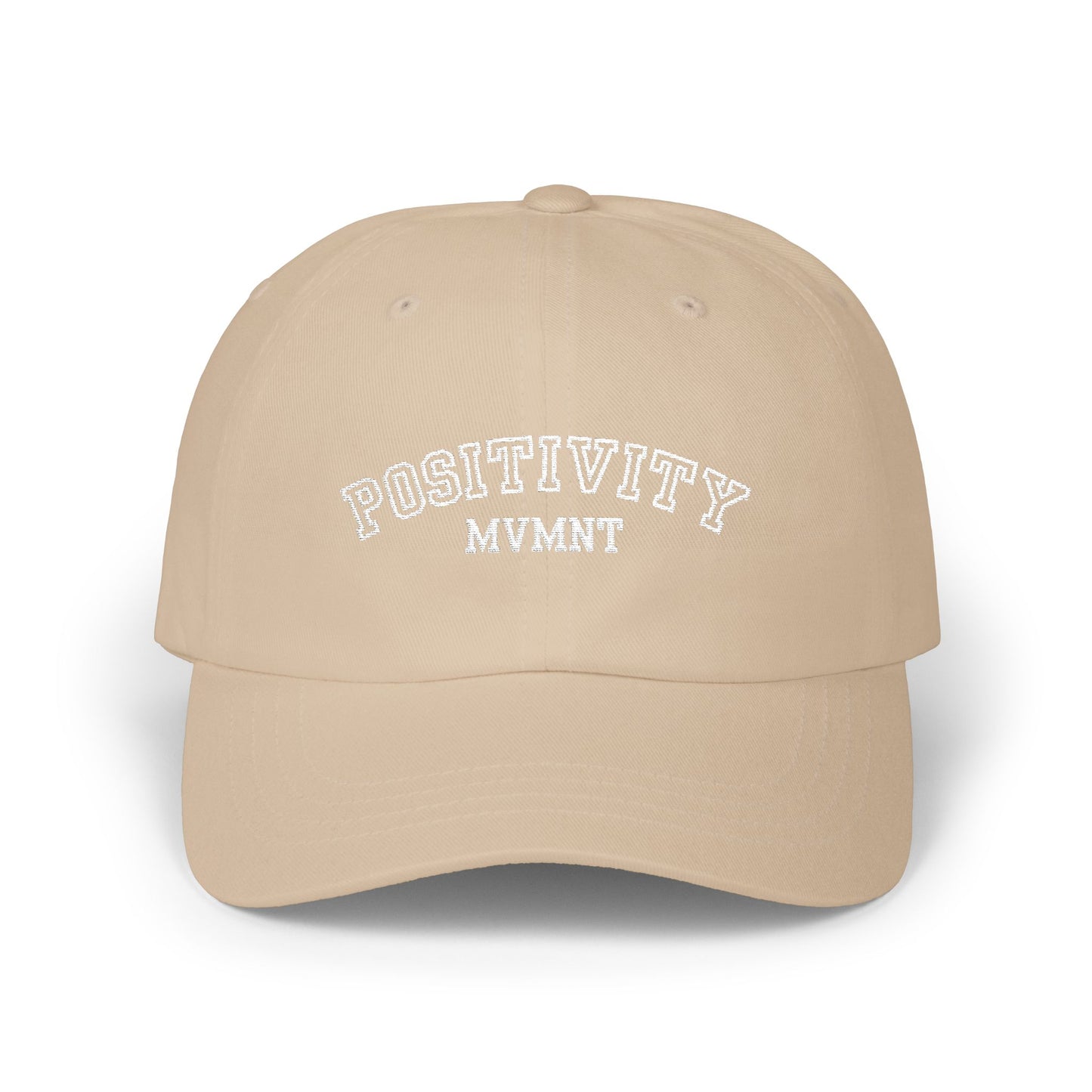 Positivity Mvmnt (Varsity Edition) Embroidered Baseball Cap