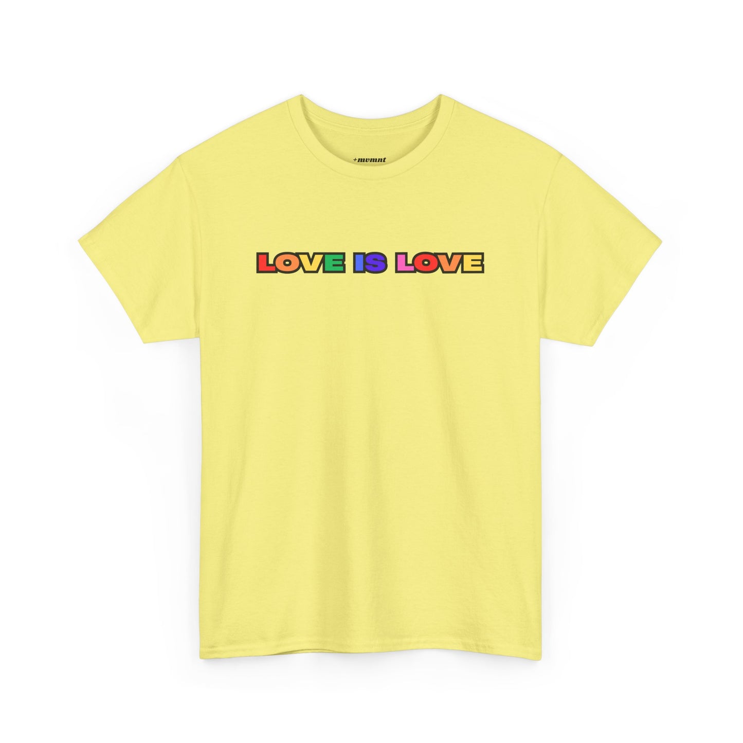 Love is Love Unisex Cotton Tee - LGBTQ+ Pride Shirt, Casual Wear, Gift Idea, Everyday Comfort, Equal Rights Apparel