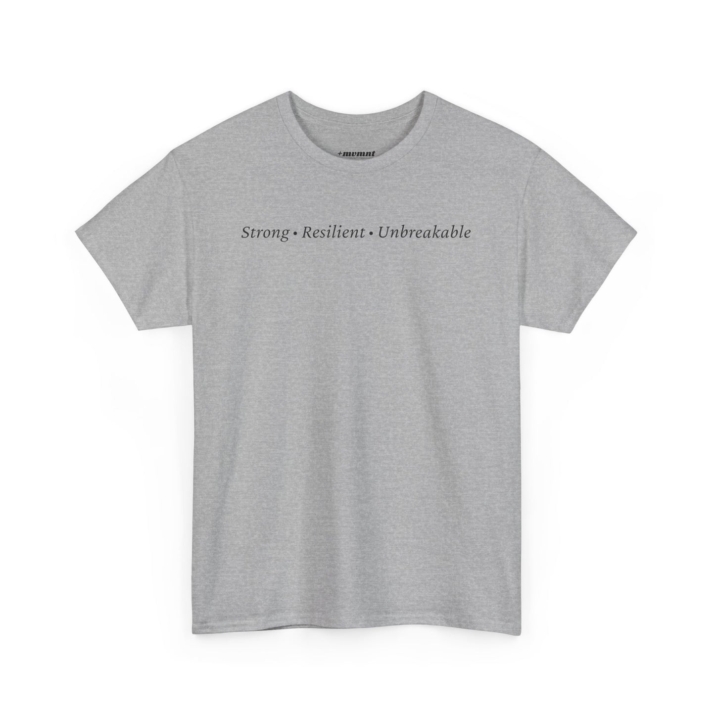 Strong, Resilient, Unbreakable Unisex Heavy Cotton Tee
