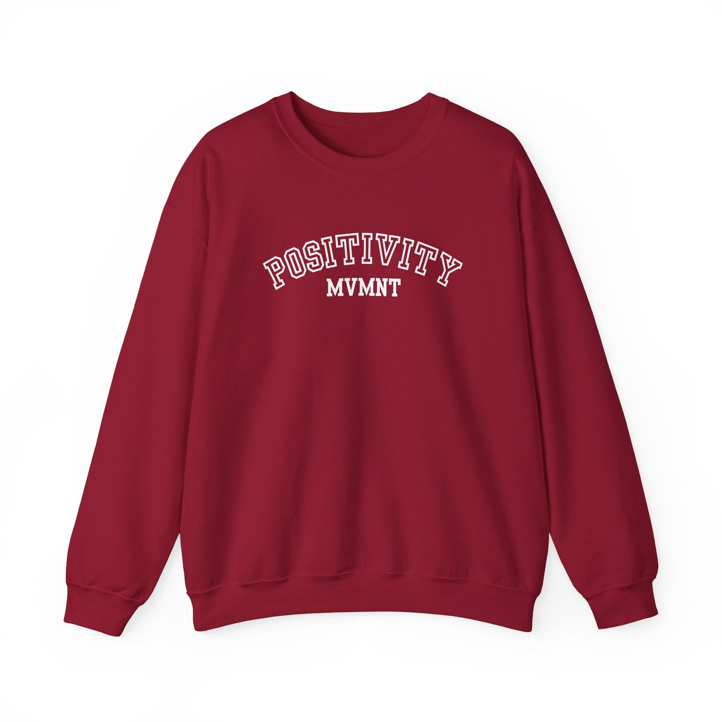 Positivity Mvmnt Varsity Edition Crewneck Sweatshirt