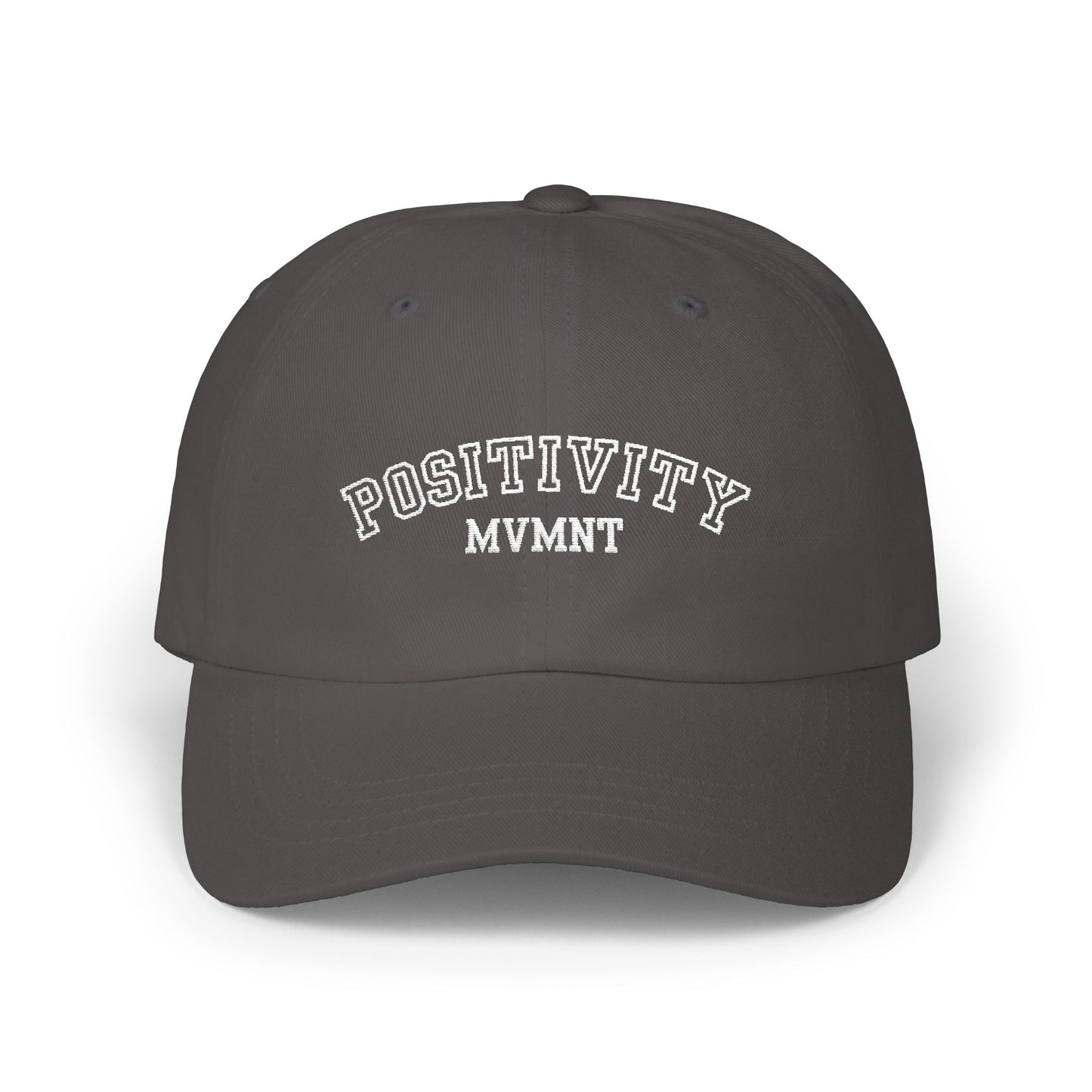 Positivity Mvmnt (Varsity Edition) Embroidered Baseball Cap