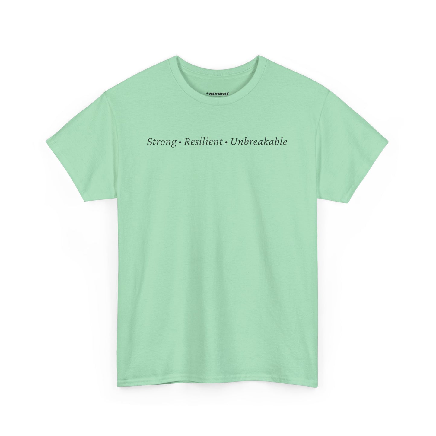 Strong, Resilient, Unbreakable Unisex Heavy Cotton Tee