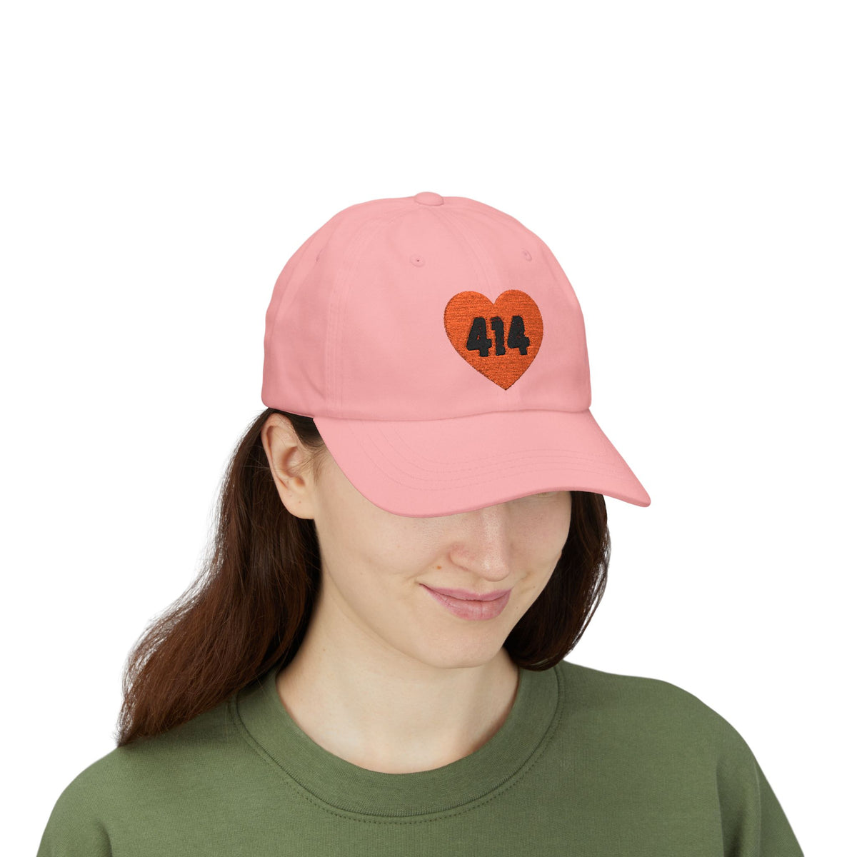 Milwaukee 414 Heart Baseball Hat