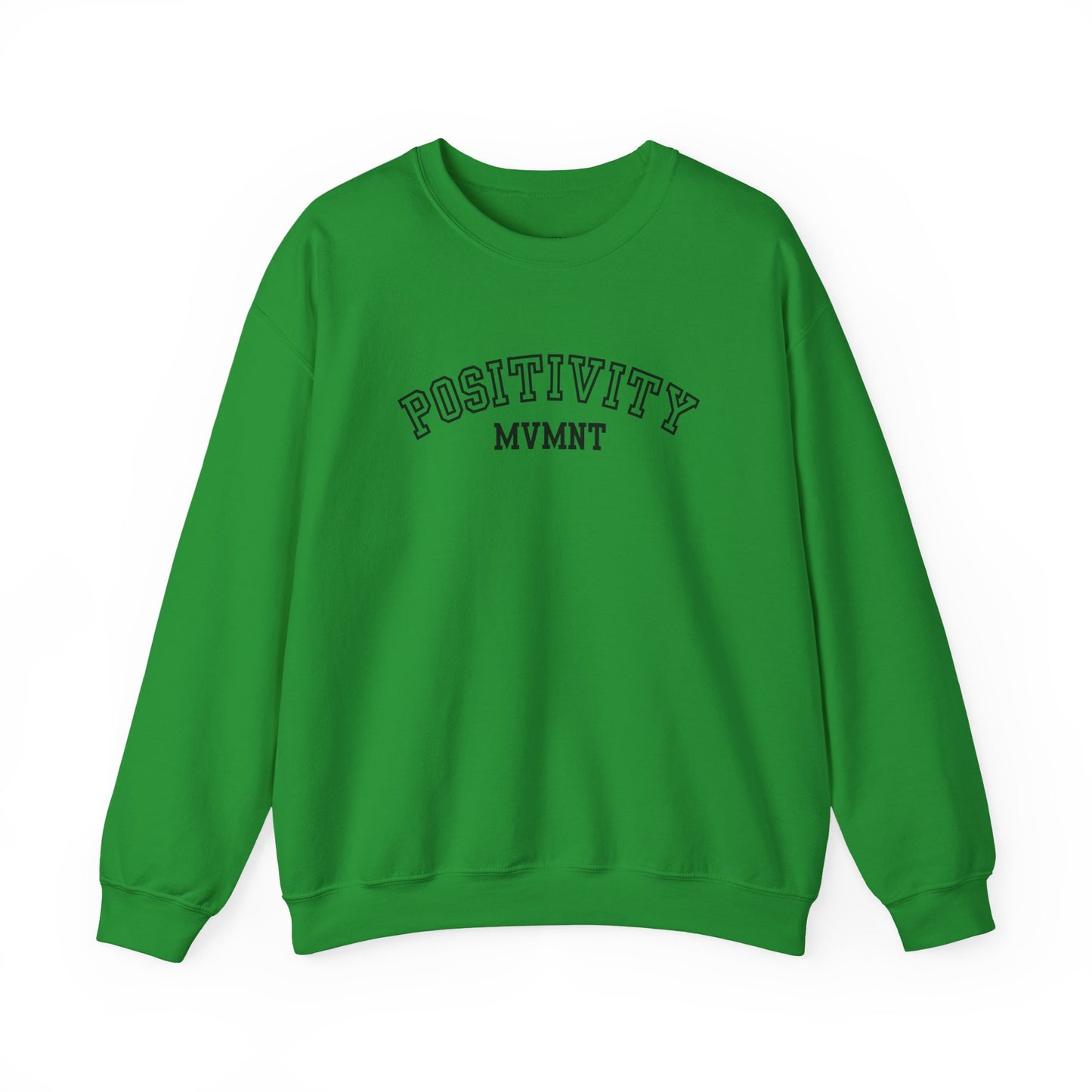 Positivity Mvmnt Varsity Edition Crewneck Sweatshirt
