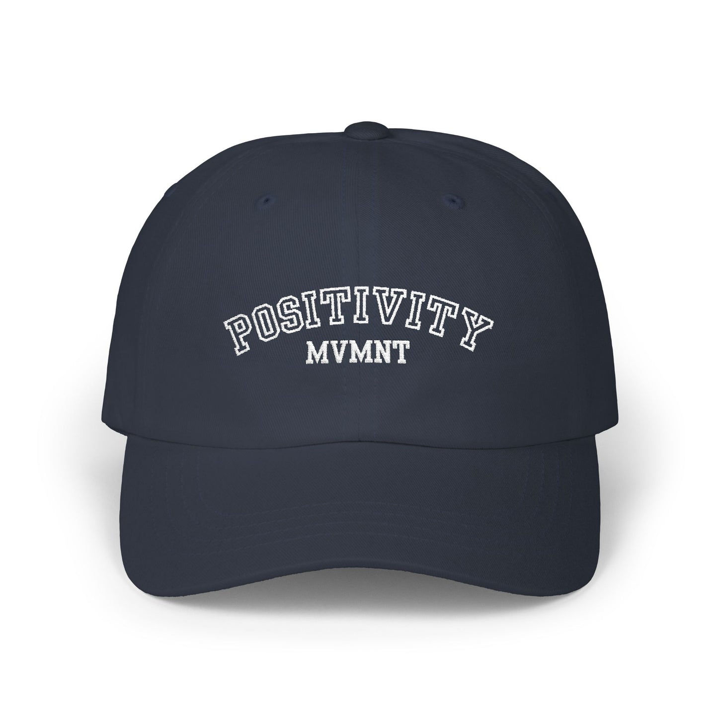 Positivity Mvmnt (Varsity Edition) Embroidered Baseball Cap