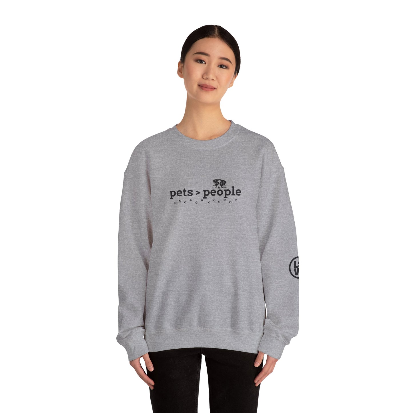 Pets > People Sweatshirt (Dog Edition)