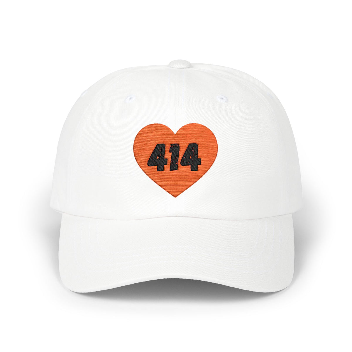 Milwaukee 414 Heart Baseball Hat