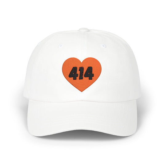 Milwaukee 414 Heart Baseball Hat