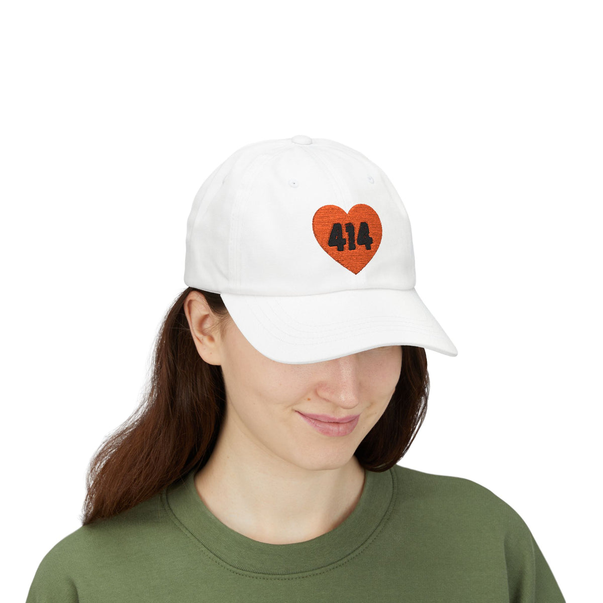 Milwaukee 414 Heart Baseball Hat