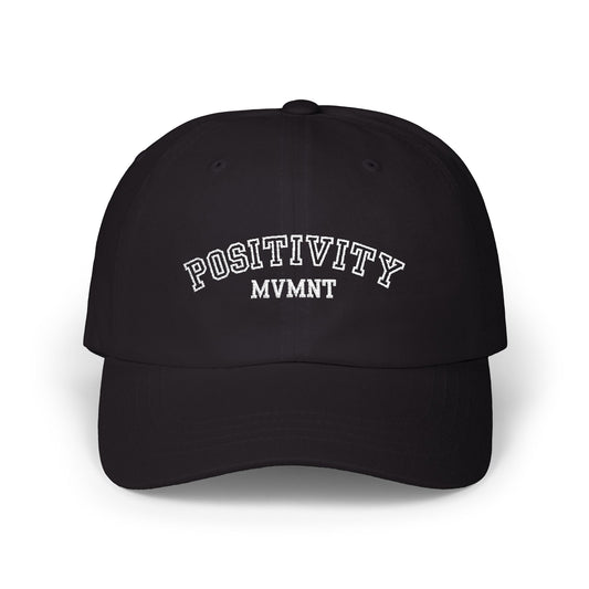 Positivity Dad Cap | Classic Dad Cap, Inspirational Hat, Unisex Cap, Gift for Dad, Casual Wear, Summer Accessory