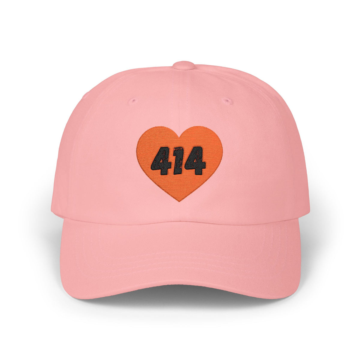 Milwaukee 414 Heart Baseball Hat