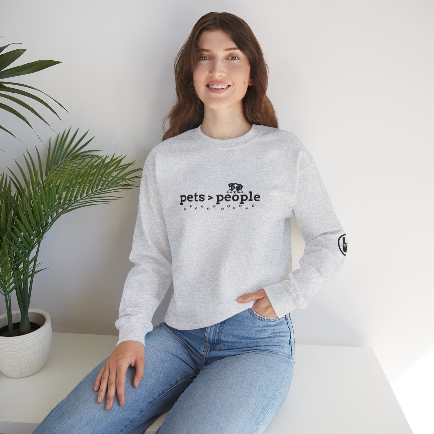 Pets > People Sweatshirt (Dog Edition)