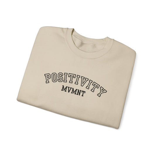 Positivity Mvmnt Varsity Edition Crewneck Sweatshirt