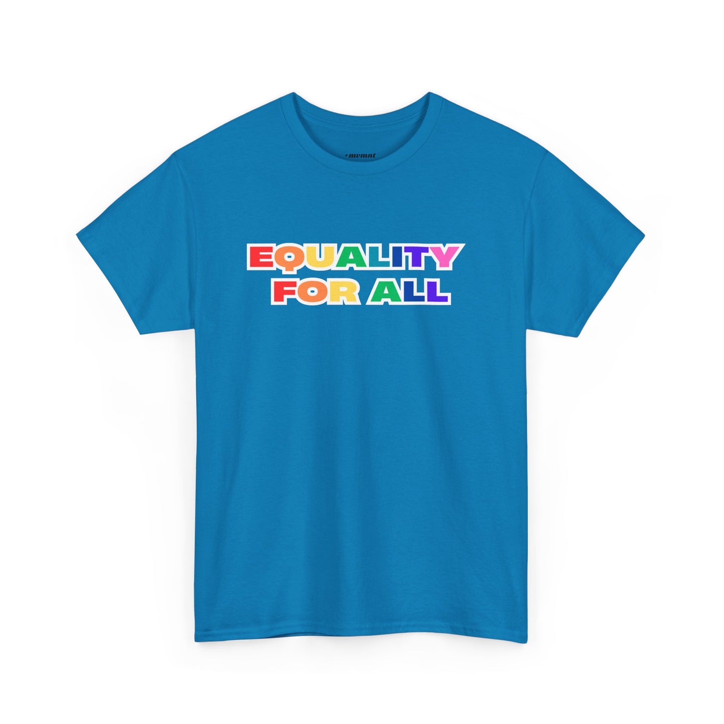 Unisex Equality Statement Tee, Pride Shirt, LGBTQ+ Apparel, Equality For All Top, Casual Unisex T-Shirt, Gift for Activists