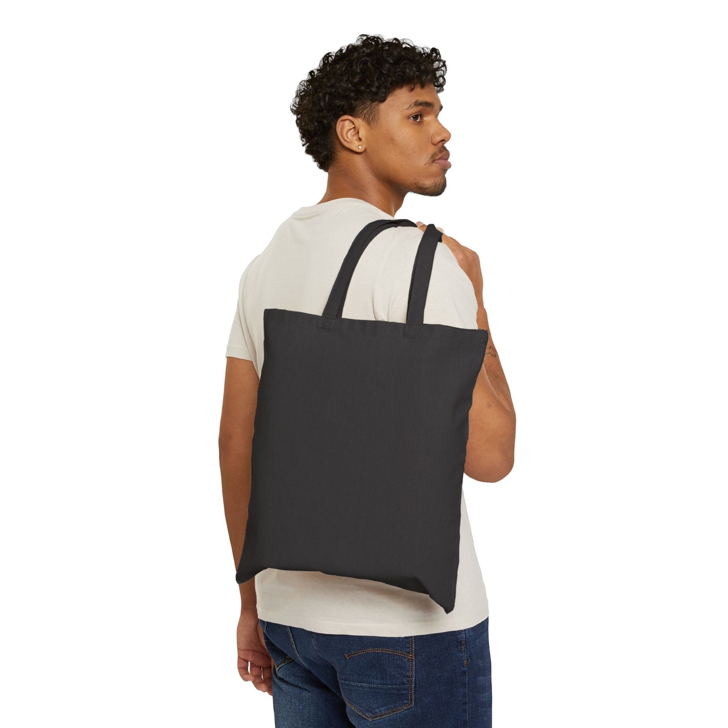 "Happy Hour" Cotton Canvas Tote Bag