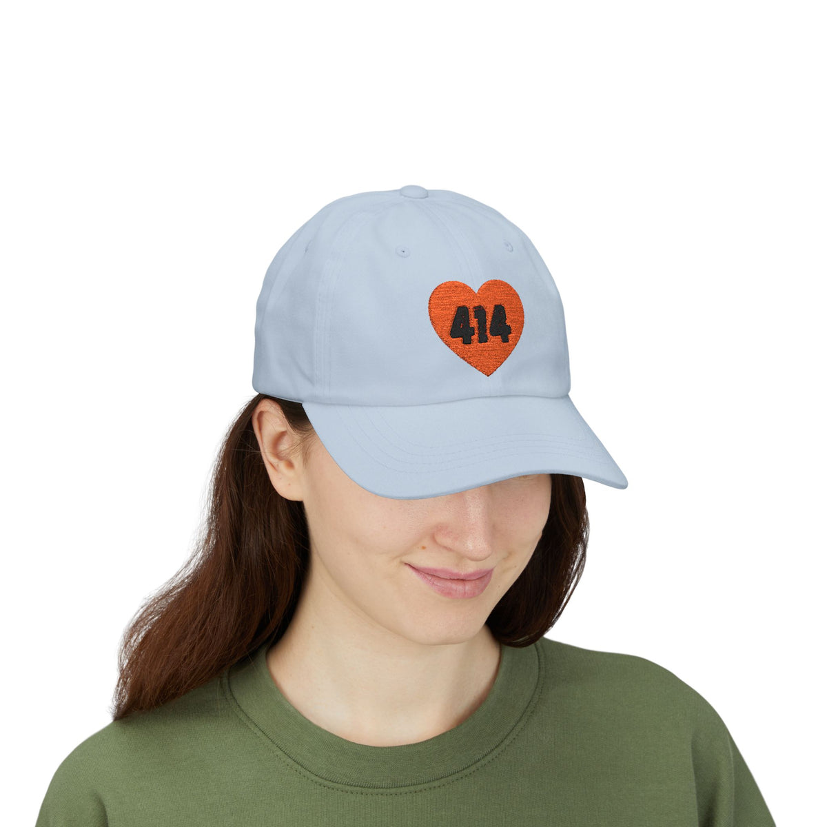Milwaukee 414 Heart Baseball Hat