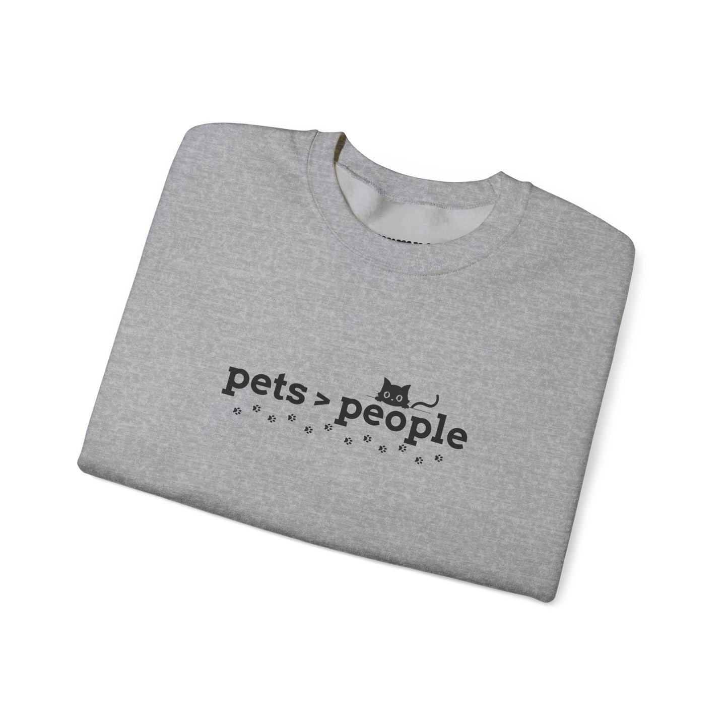 Pets > People Sweatshirt (Cat Edition)