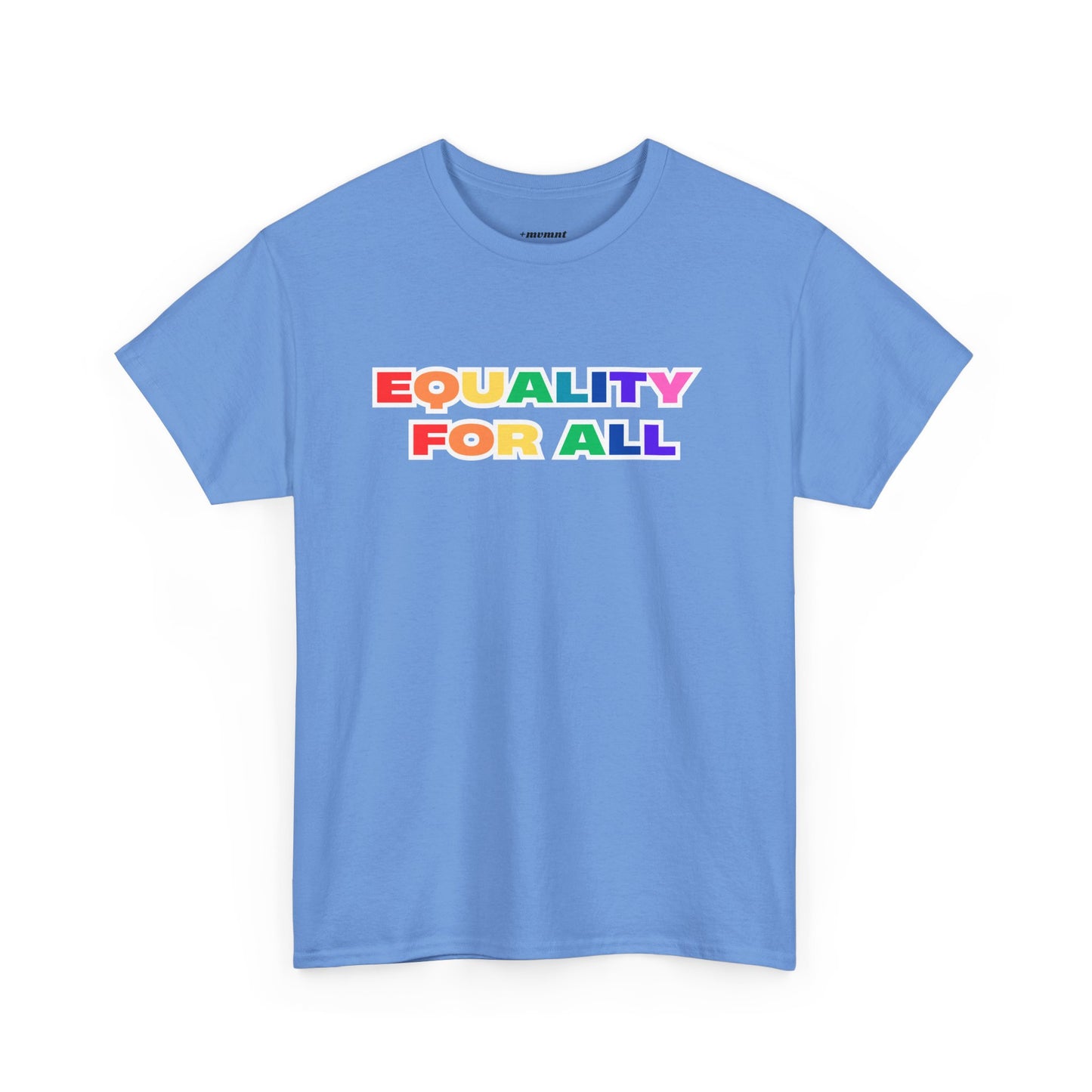 Unisex Equality Statement Tee, Pride Shirt, LGBTQ+ Apparel, Equality For All Top, Casual Unisex T-Shirt, Gift for Activists