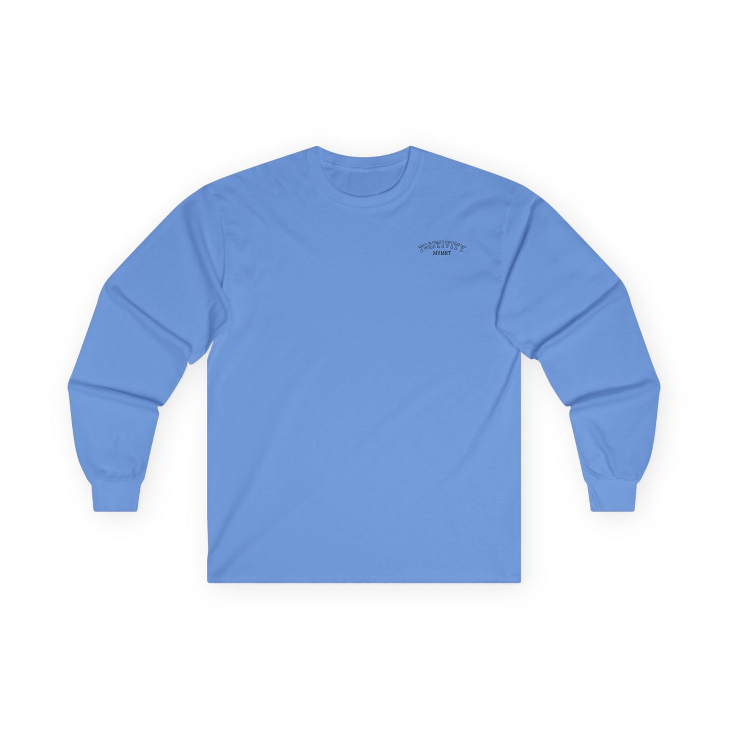 Positivity Mvmt Long Sleeve Tee — "Join the Positivity" Cotton Shirt
