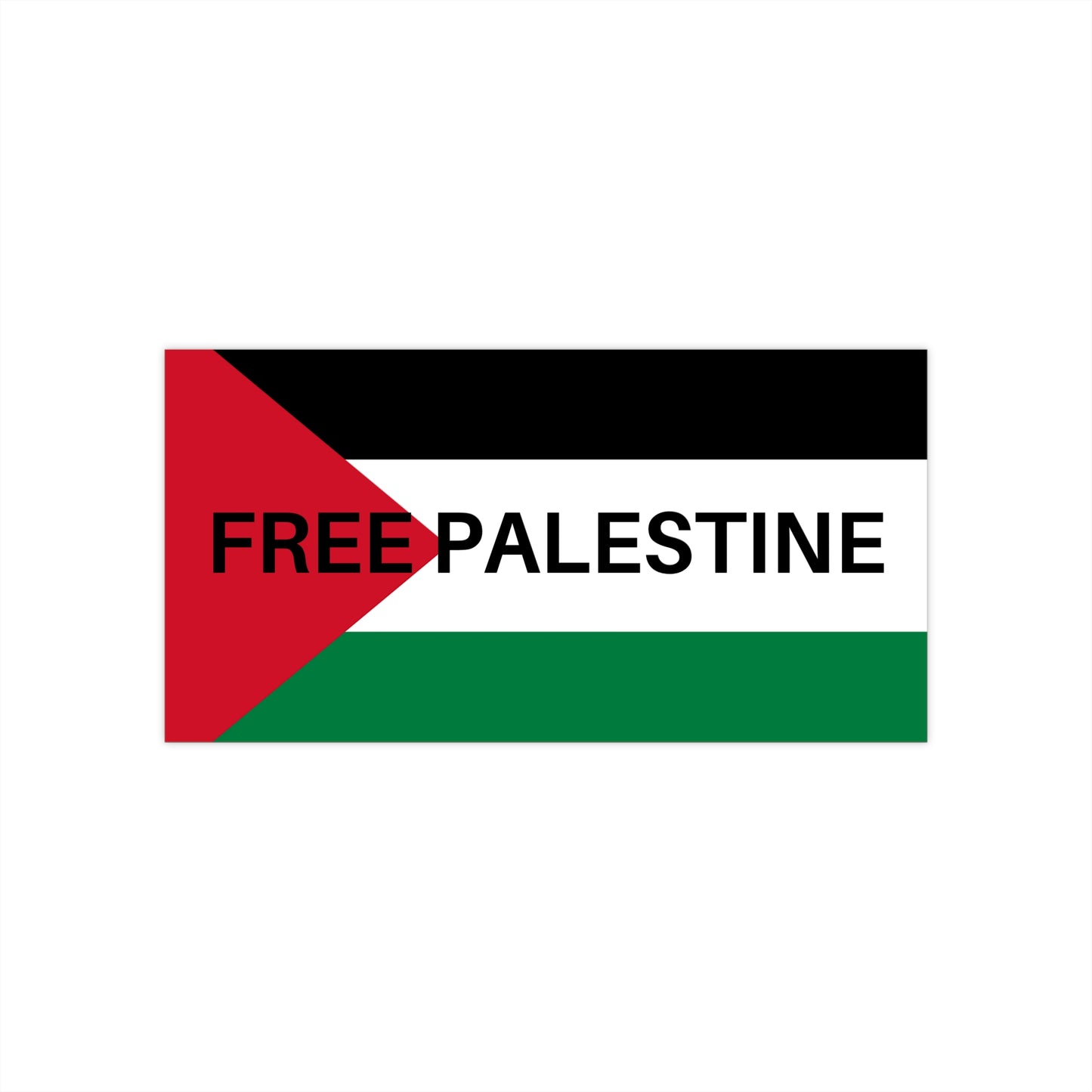 FREE PALESTINE Bumper Stickers | Car Decals, Political Stickers, Activism Decor, Support Palestine, Gift for Activists