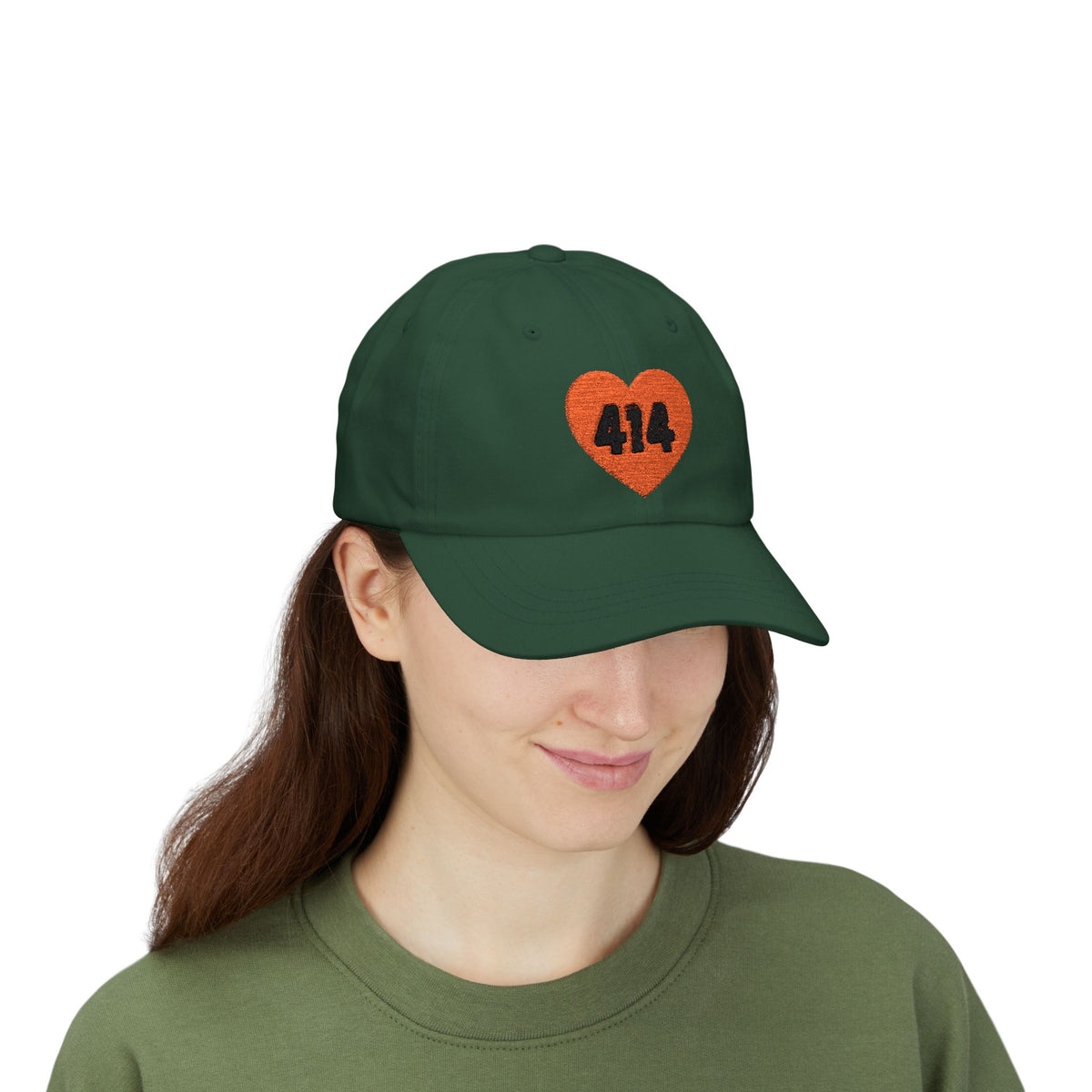 Milwaukee 414 Heart Baseball Hat