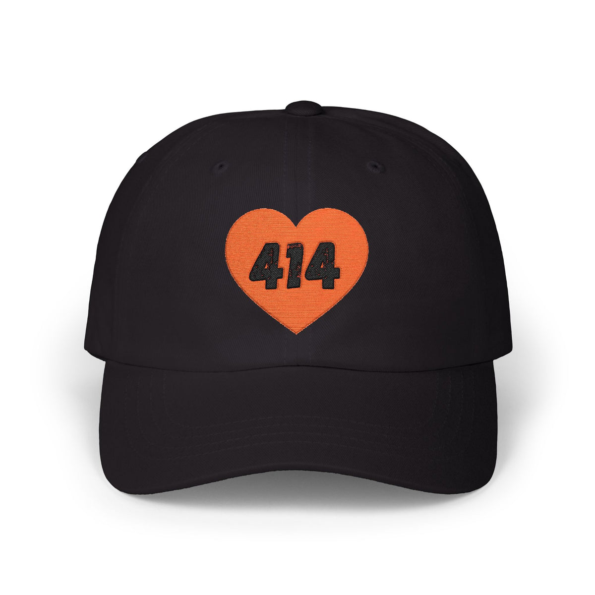 Milwaukee 414 Heart Baseball Hat