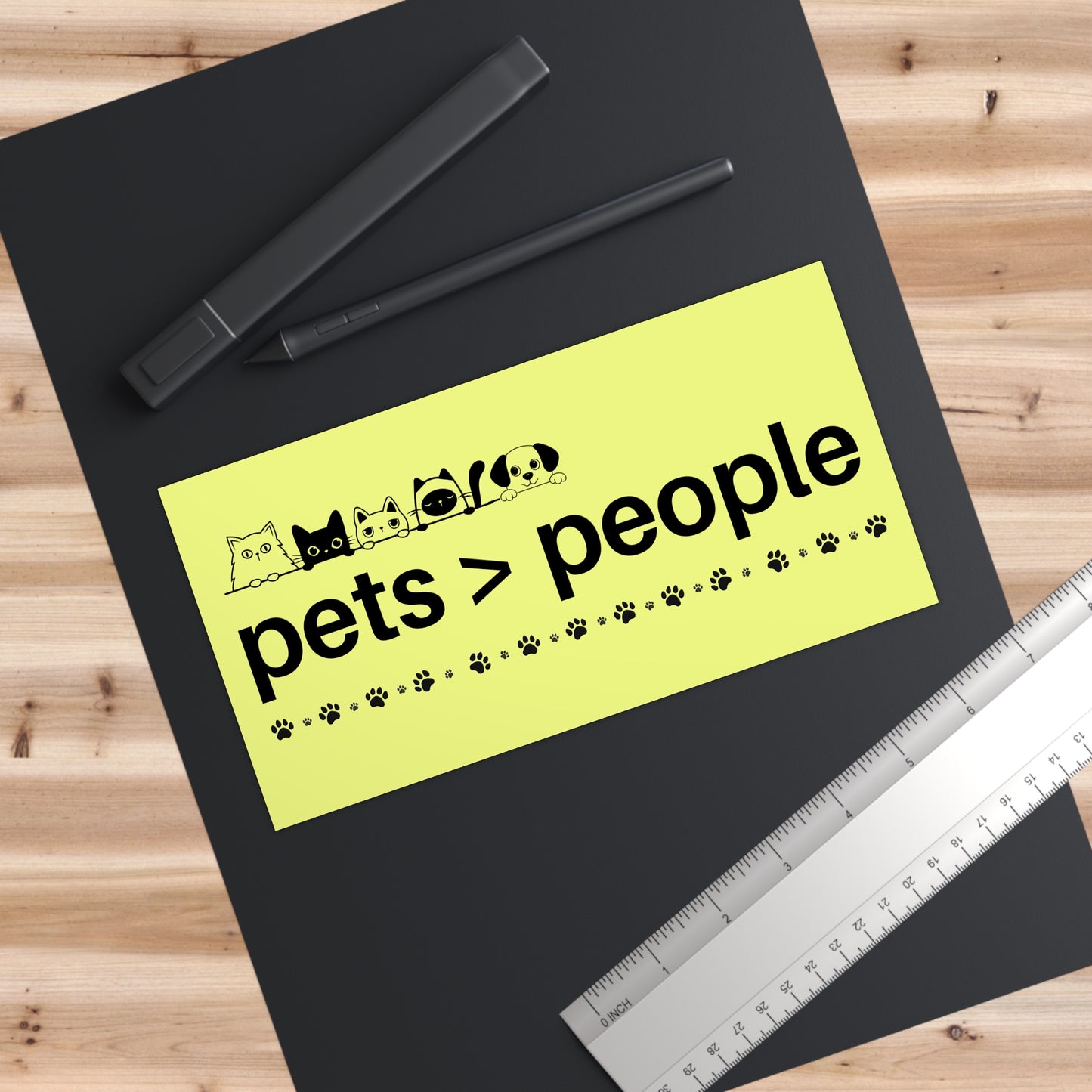 Funny Pets > People Bumper Stickers - Perfect for Pet Lovers