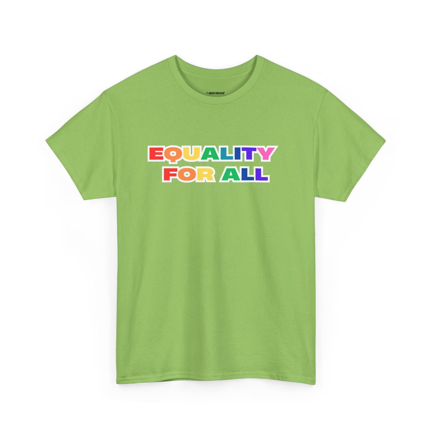 Unisex Equality Statement Tee, Pride Shirt, LGBTQ+ Apparel, Equality For All Top, Casual Unisex T-Shirt, Gift for Activists