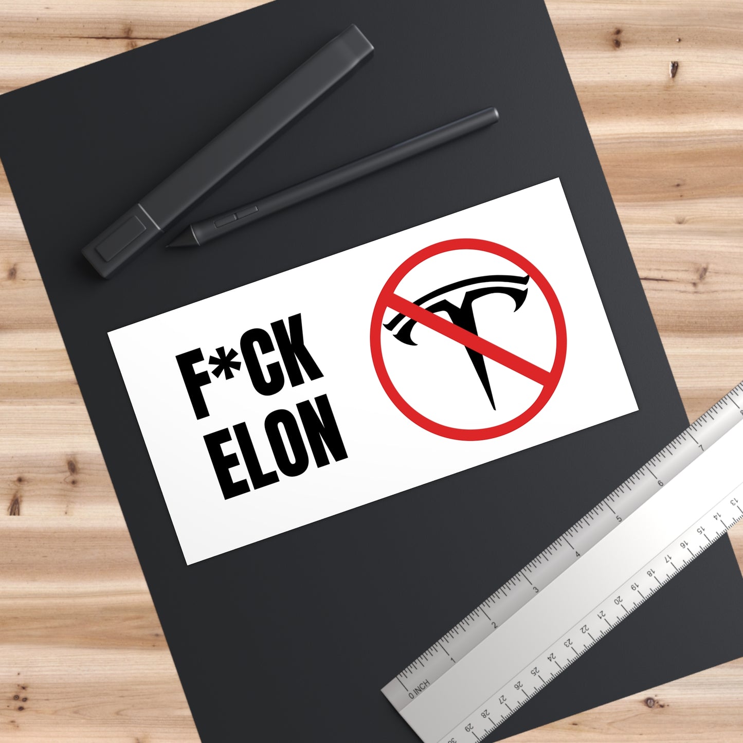 Anti-Elon Bumper Sticker