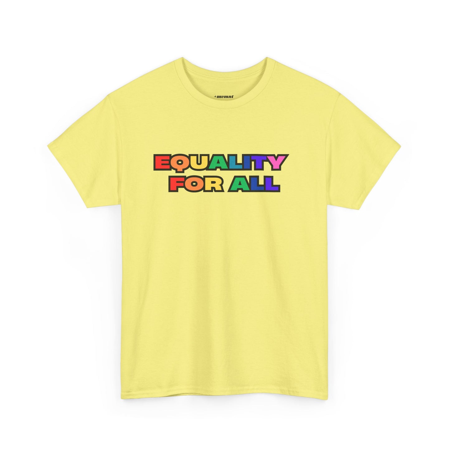 Unisex Equality Statement Tee, Pride Shirt, LGBTQ+ Apparel, Equality For All Top, Casual Unisex T-Shirt, Gift for Activists