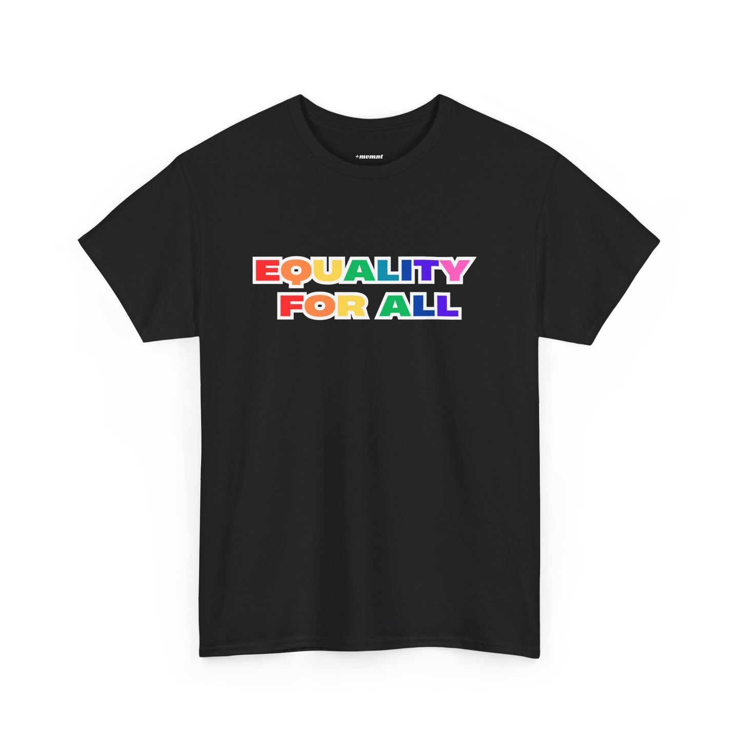 Unisex Equality Statement Tee, Pride Shirt, LGBTQ+ Apparel, Equality For All Top, Casual Unisex T-Shirt, Gift for Activists