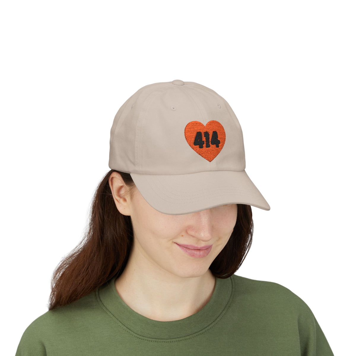 Milwaukee 414 Heart Baseball Hat