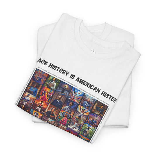 "Black History is American History" Statement Shirt - Perfect for Celebrating Diversity and Heritage