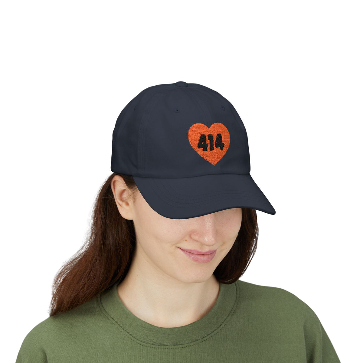 Milwaukee 414 Heart Baseball Hat